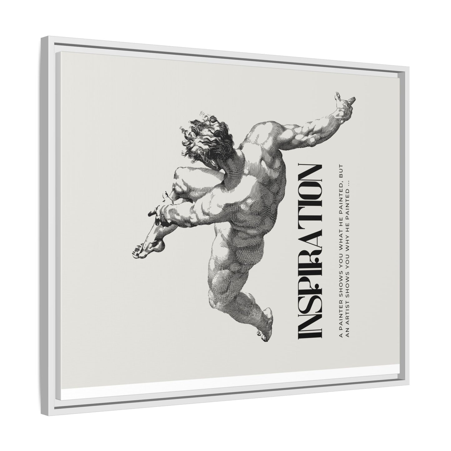 Matte Canvas, Framed (Multi-color)
