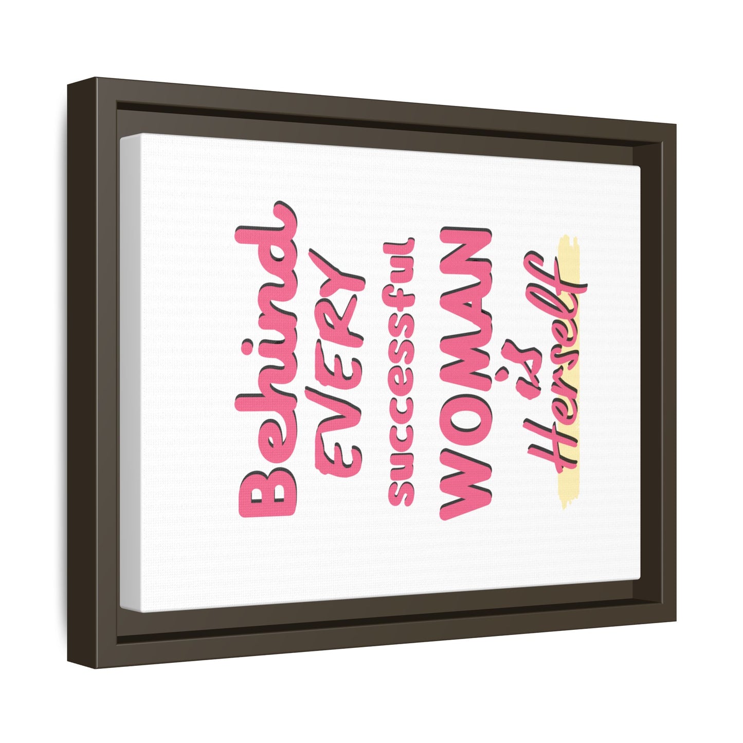Matte Canvas, Framed (Multi-color)