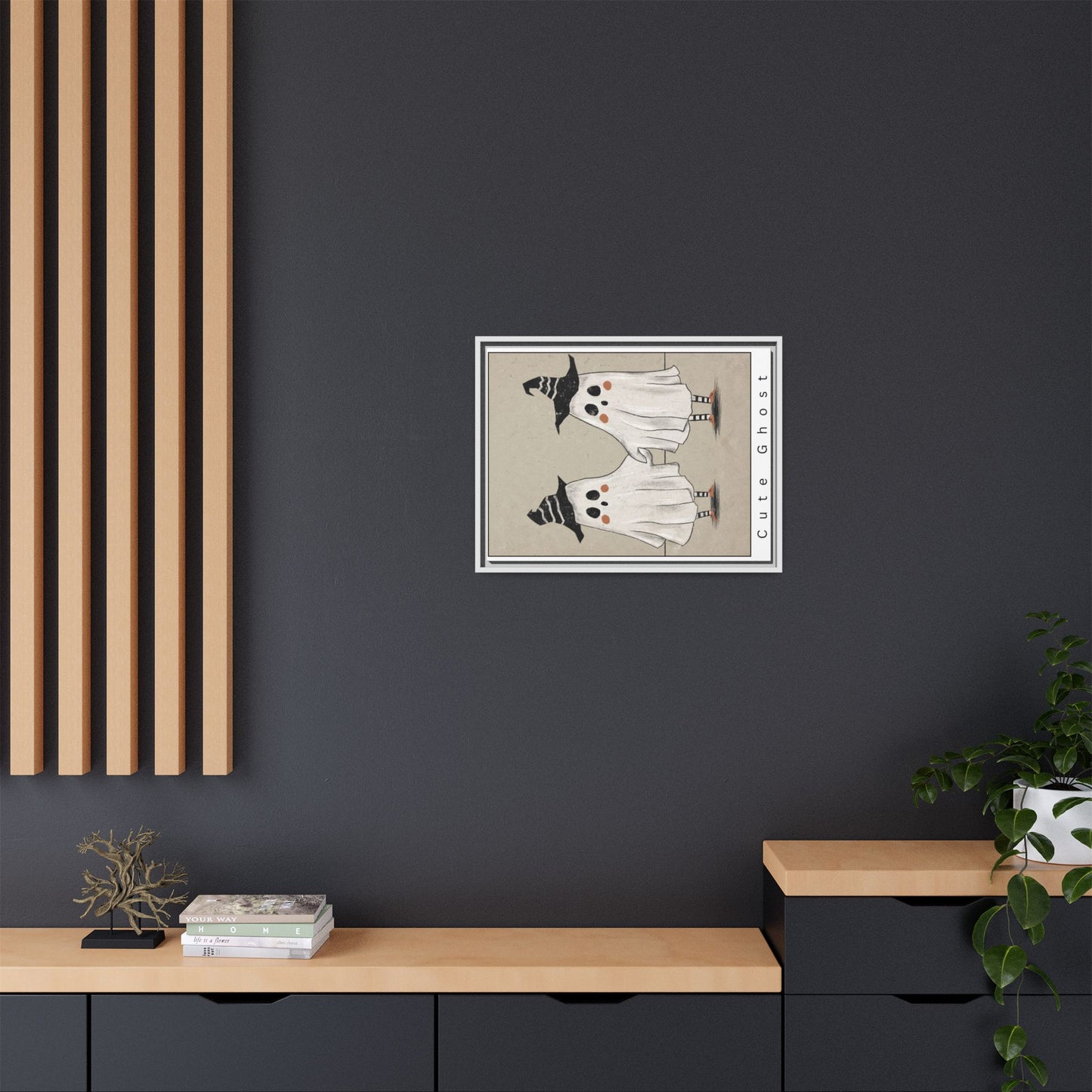 Matte Canvas, Framed (Multi-color)