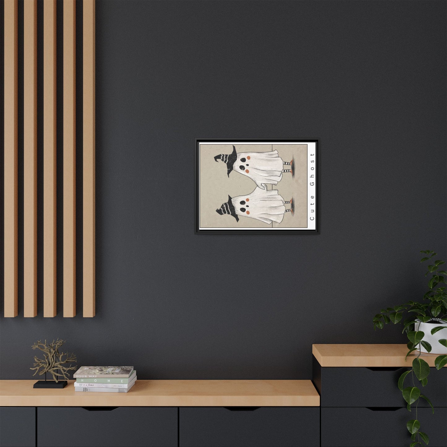 Matte Canvas, Framed (Multi-color)