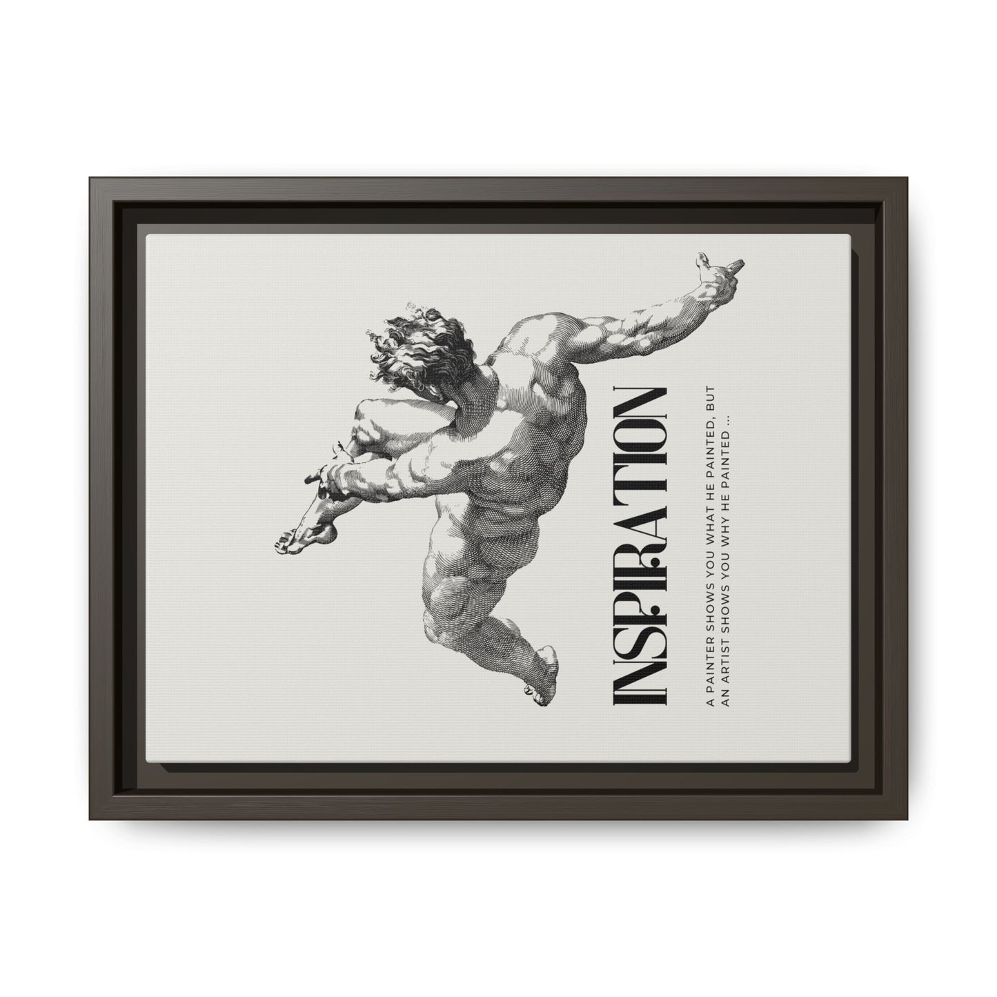 Matte Canvas, Framed (Multi-color)