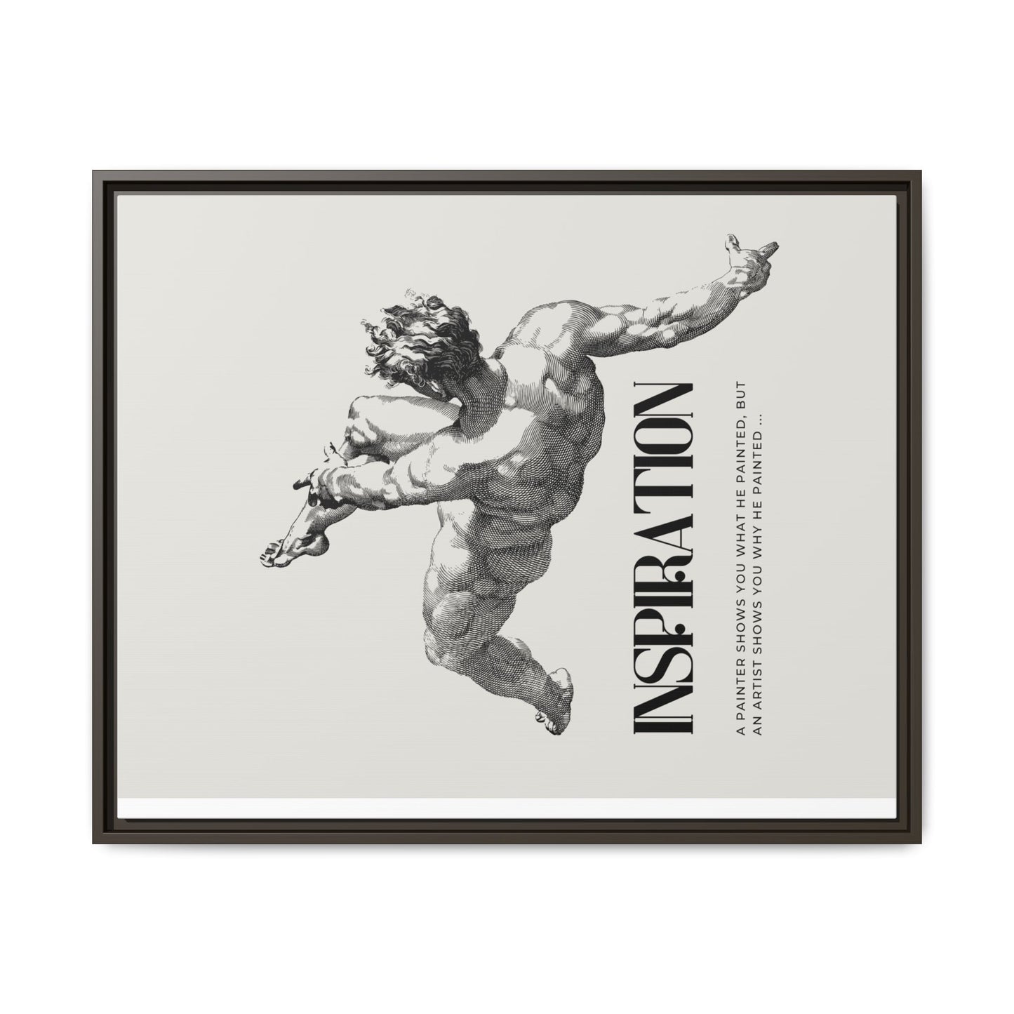 Matte Canvas, Framed (Multi-color)