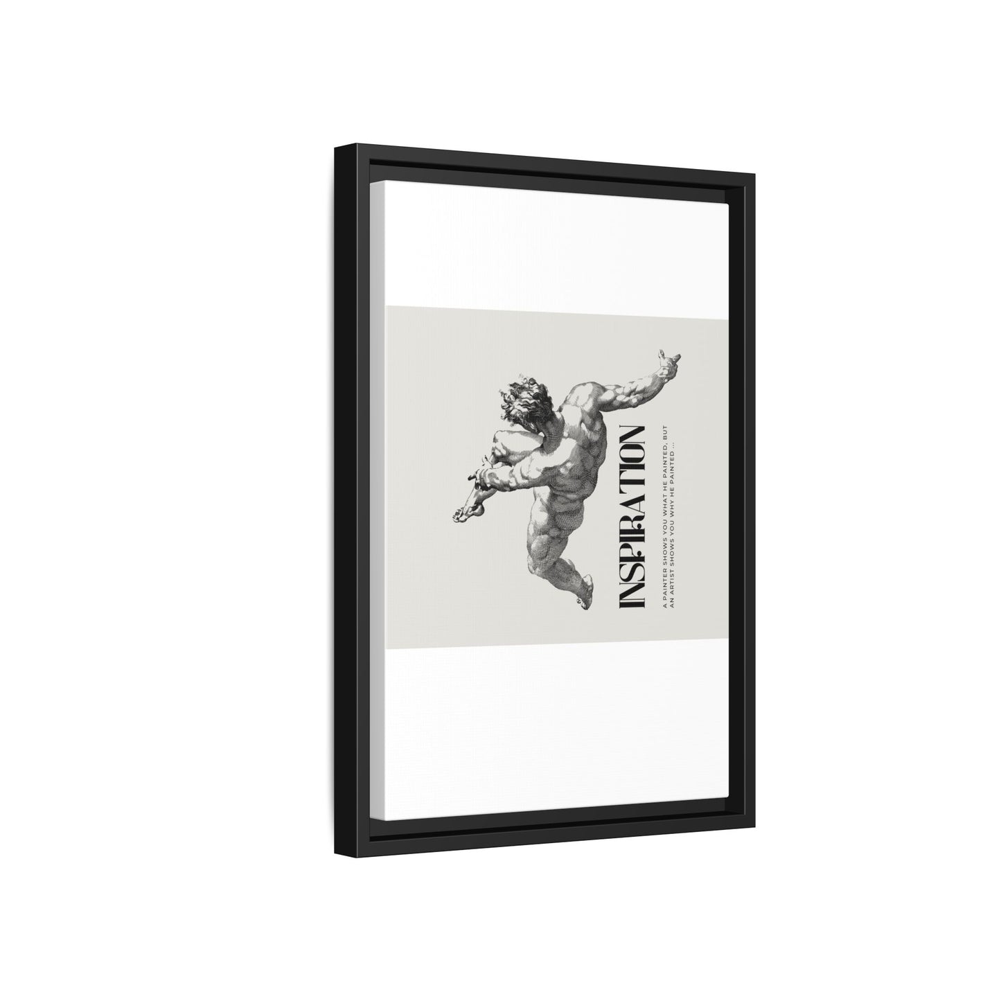 Matte Canvas, Framed (Multi-color)