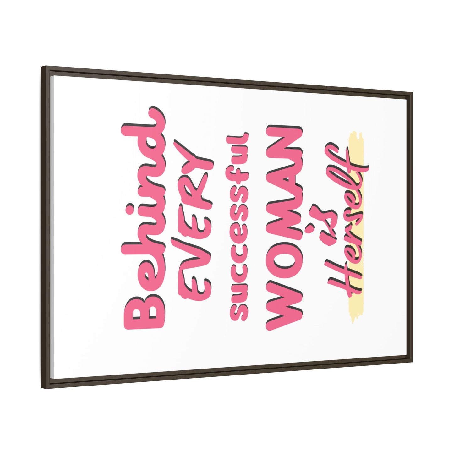 Matte Canvas, Framed (Multi-color)