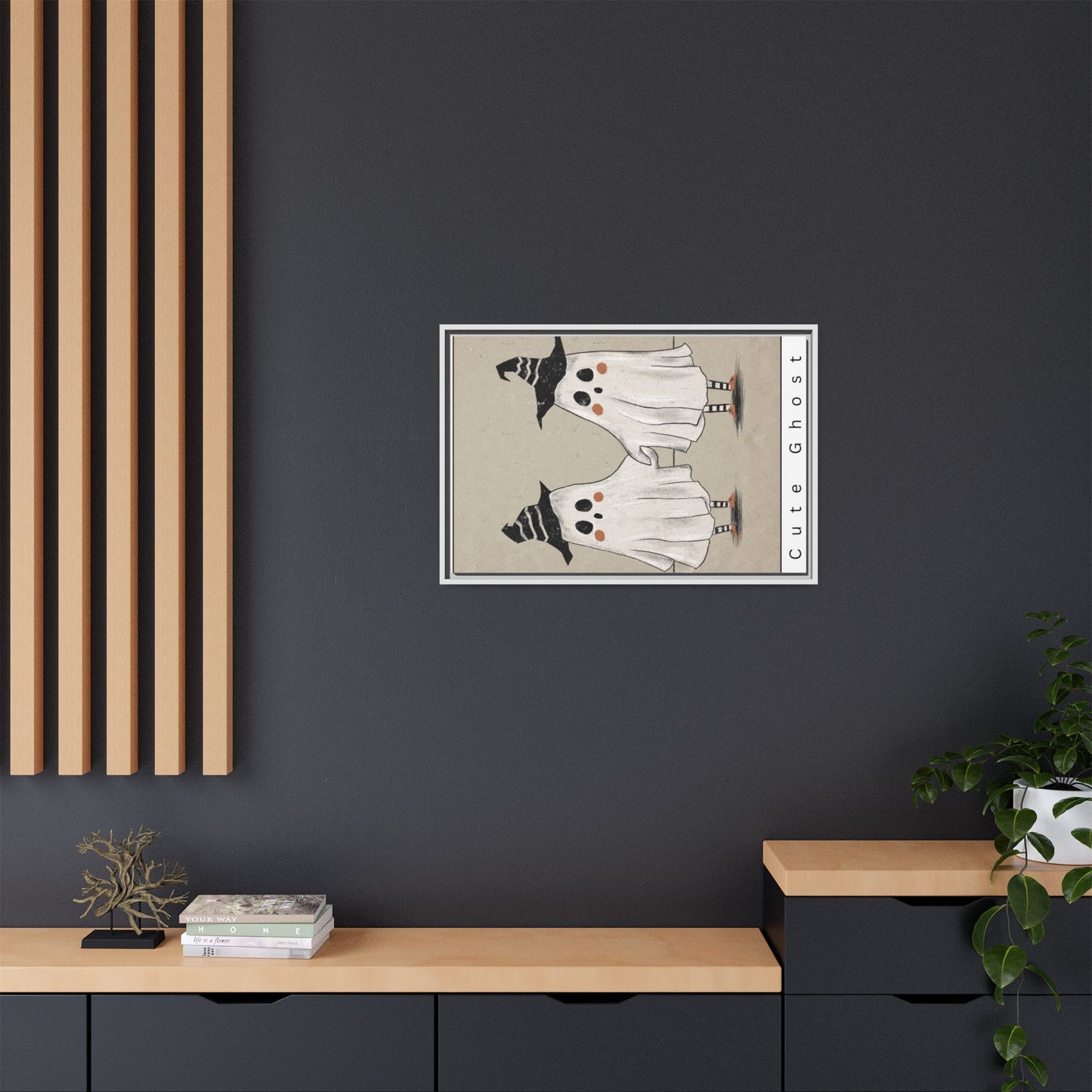 Matte Canvas, Framed (Multi-color)