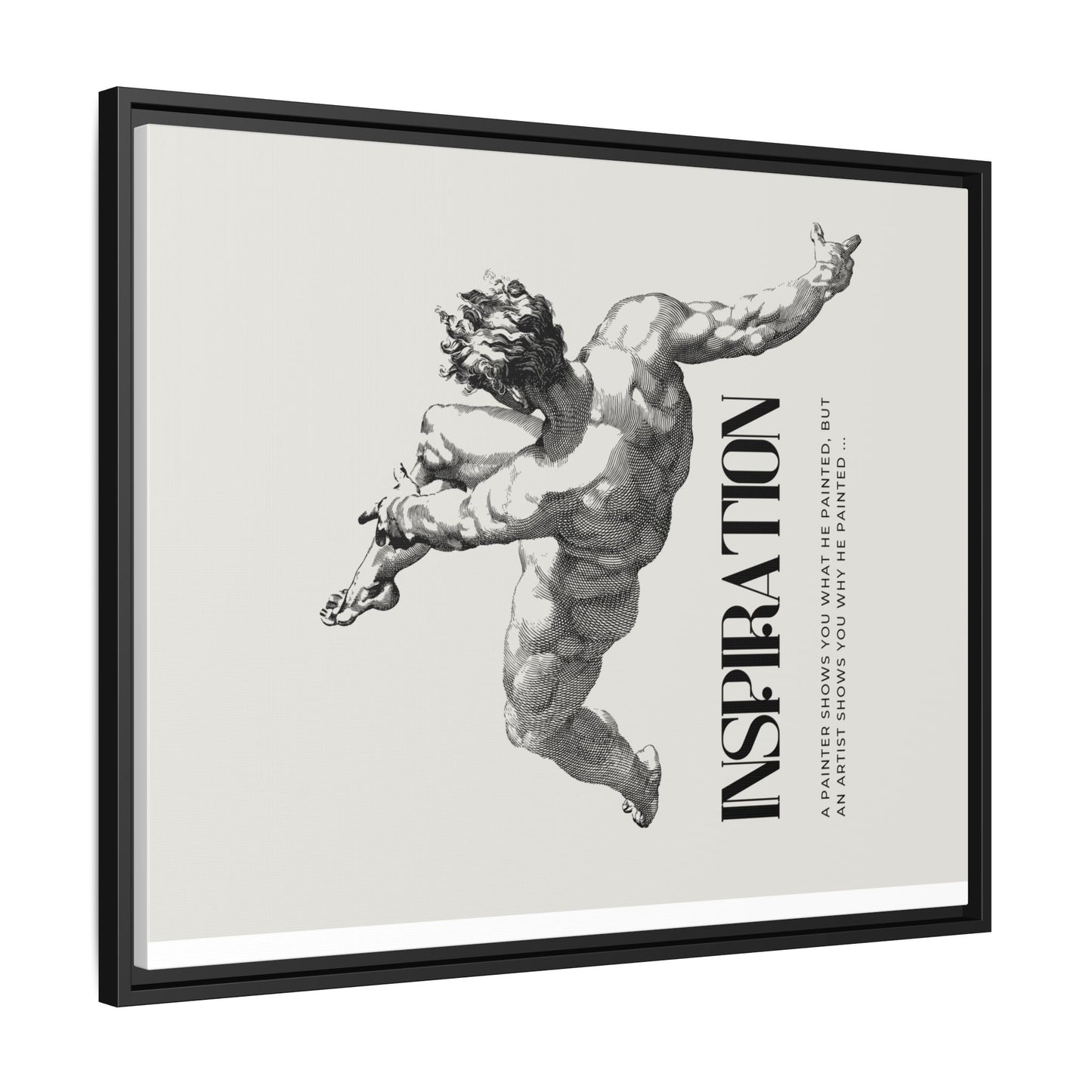 Matte Canvas, Framed (Multi-color)