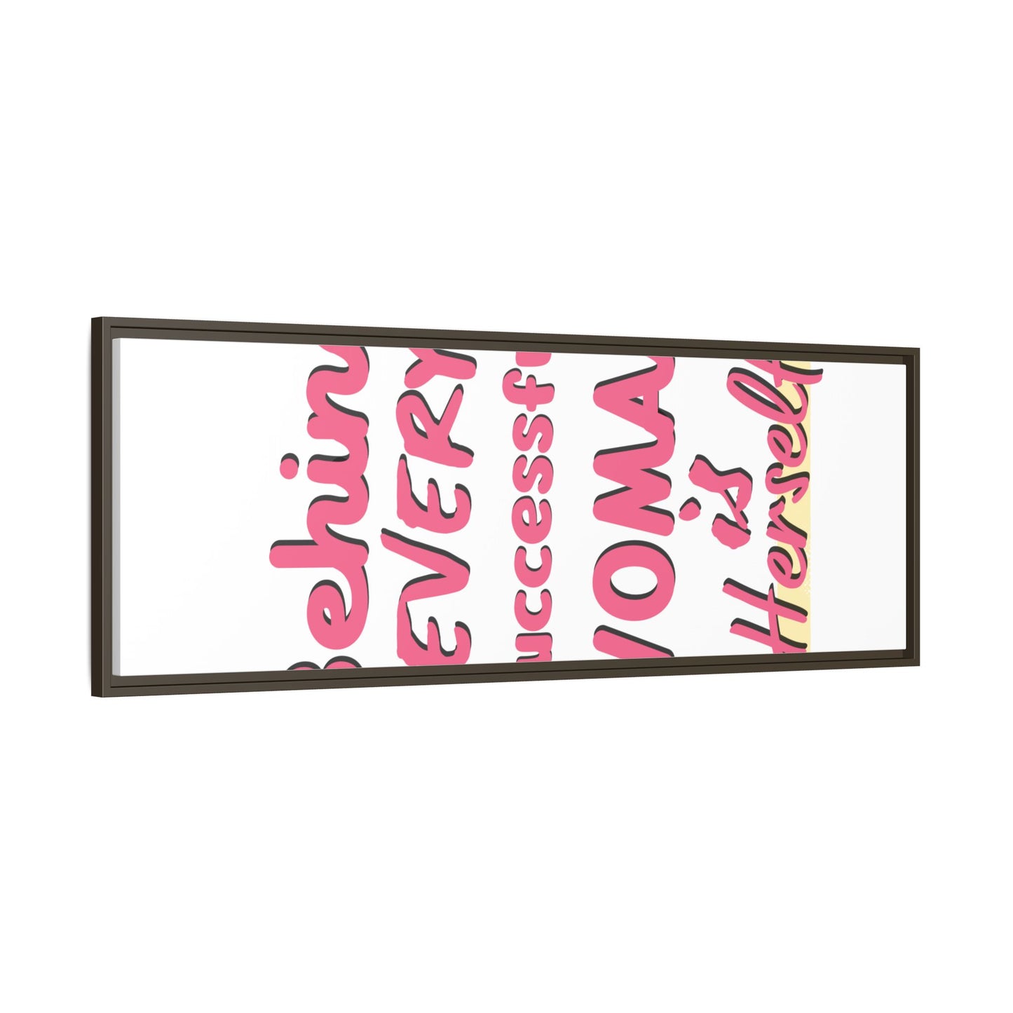 Matte Canvas, Framed (Multi-color)