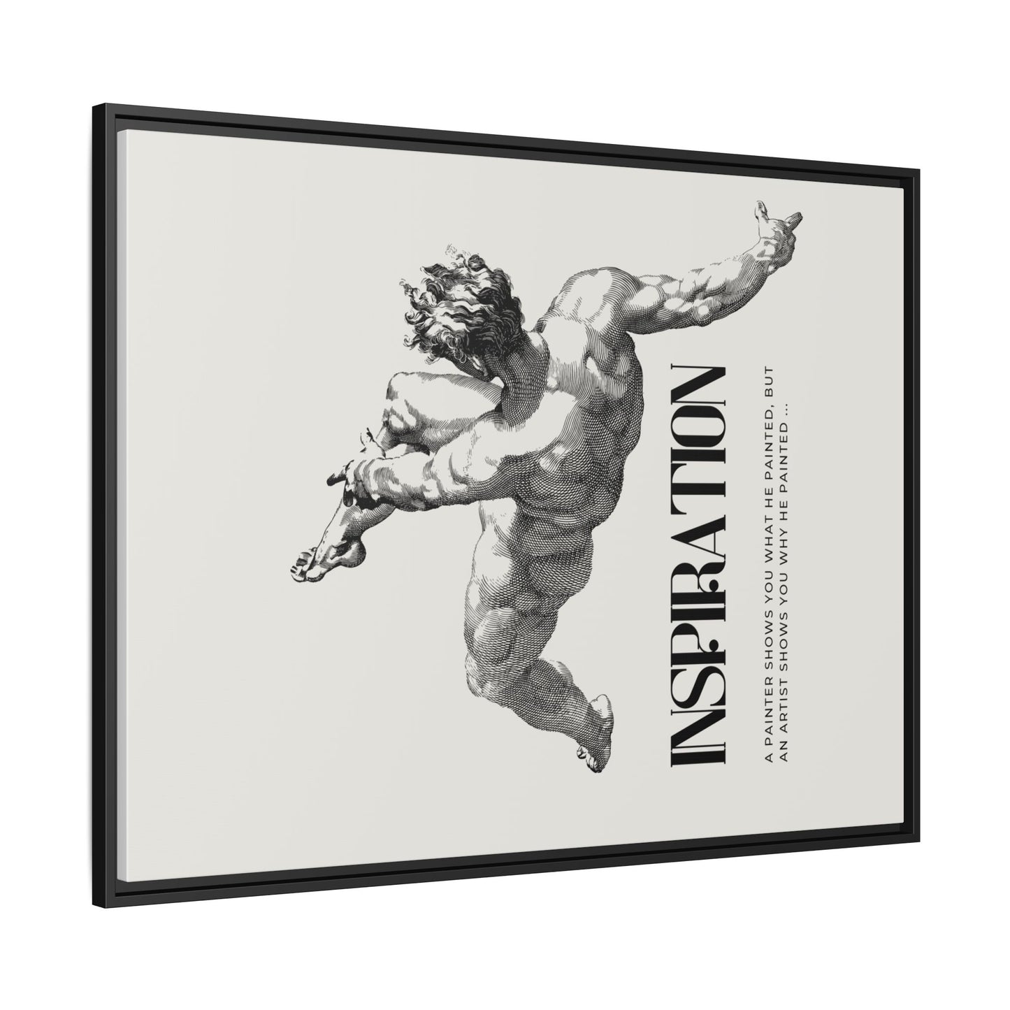 Matte Canvas, Framed (Multi-color)