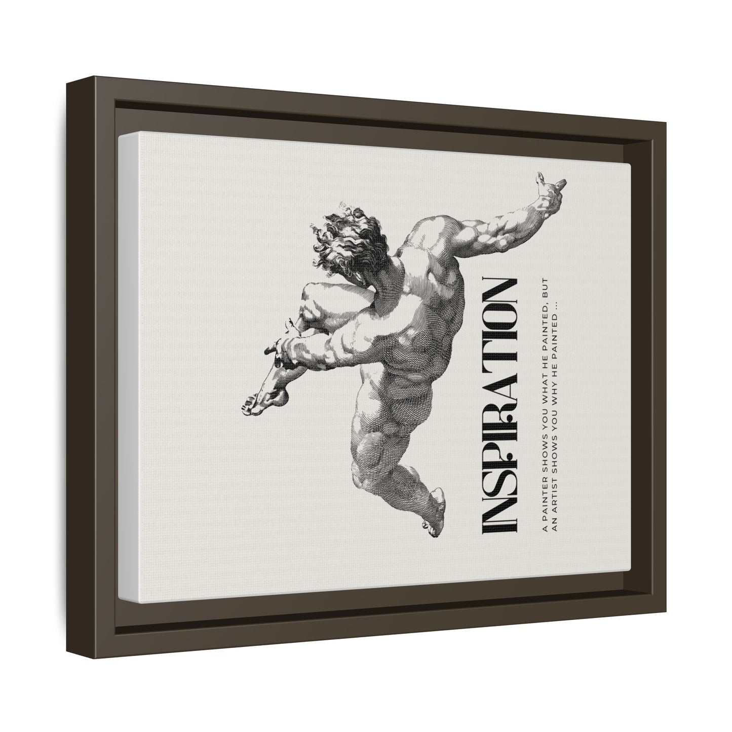 Matte Canvas, Framed (Multi-color)