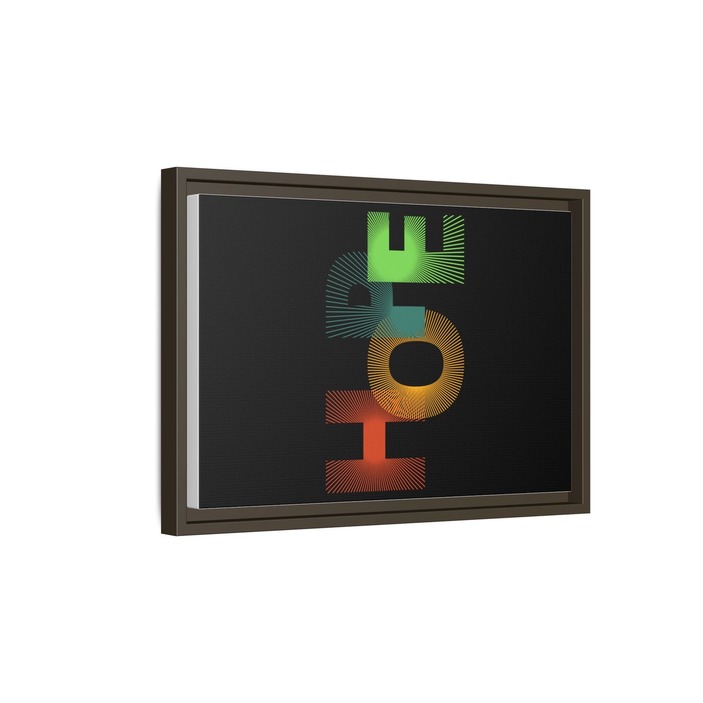 Matte Canvas, Framed (Multi-color)