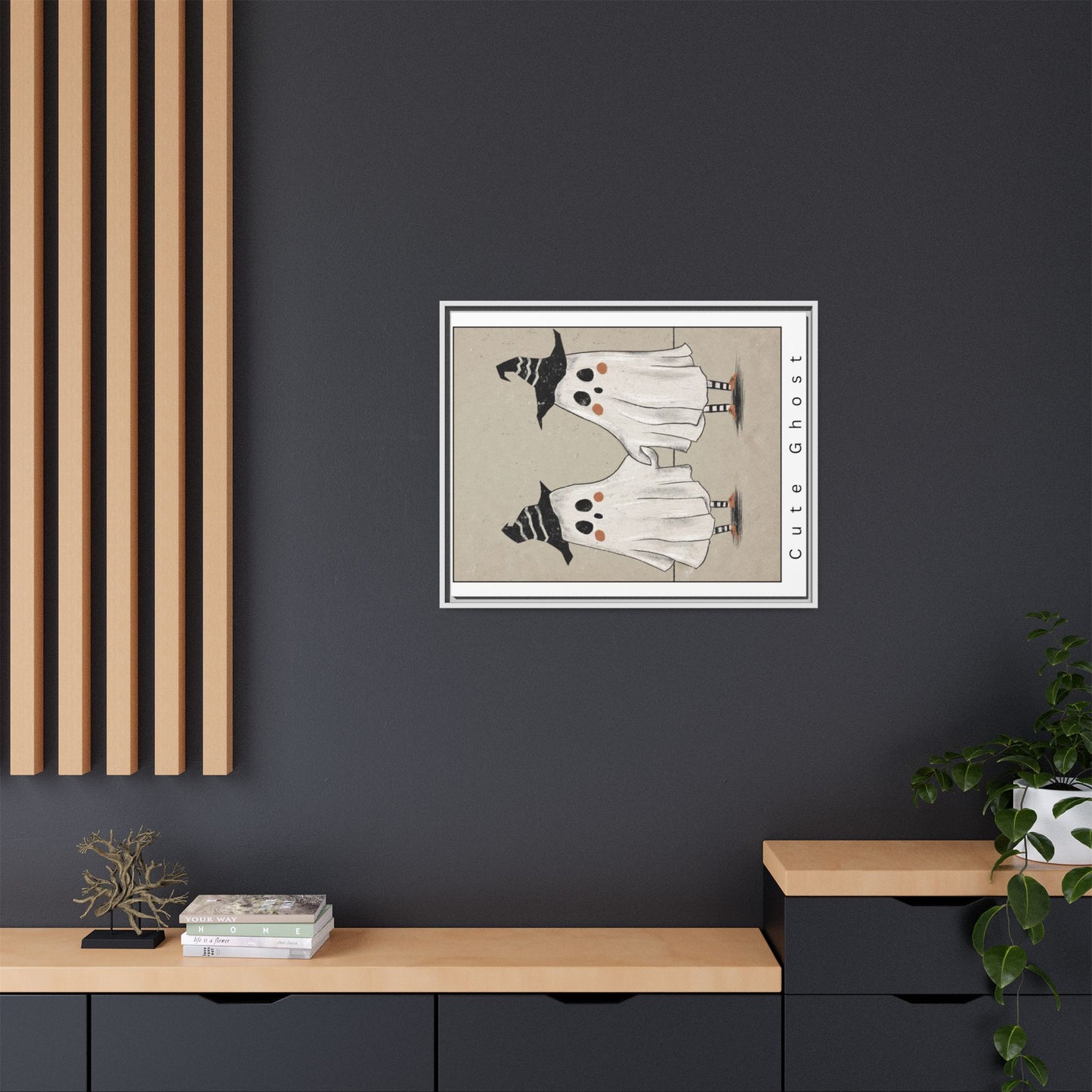 Matte Canvas, Framed (Multi-color)