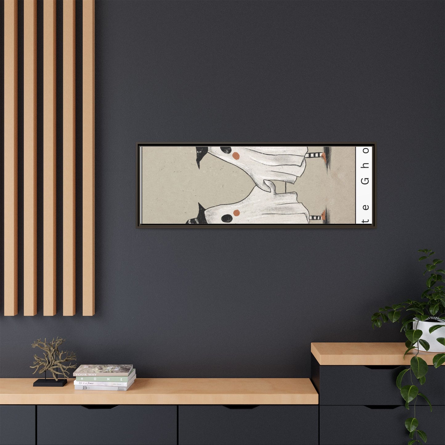 Matte Canvas, Framed (Multi-color)