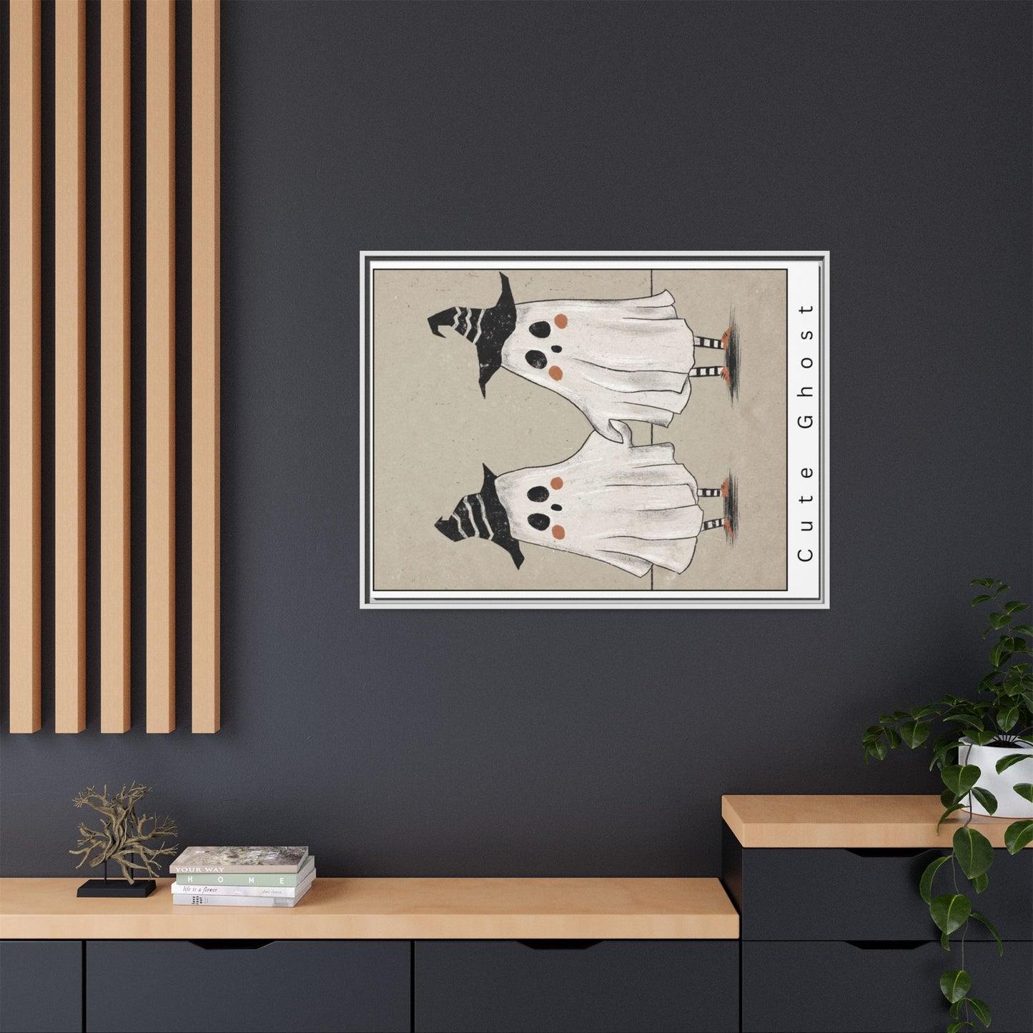 Matte Canvas, Framed (Multi-color)
