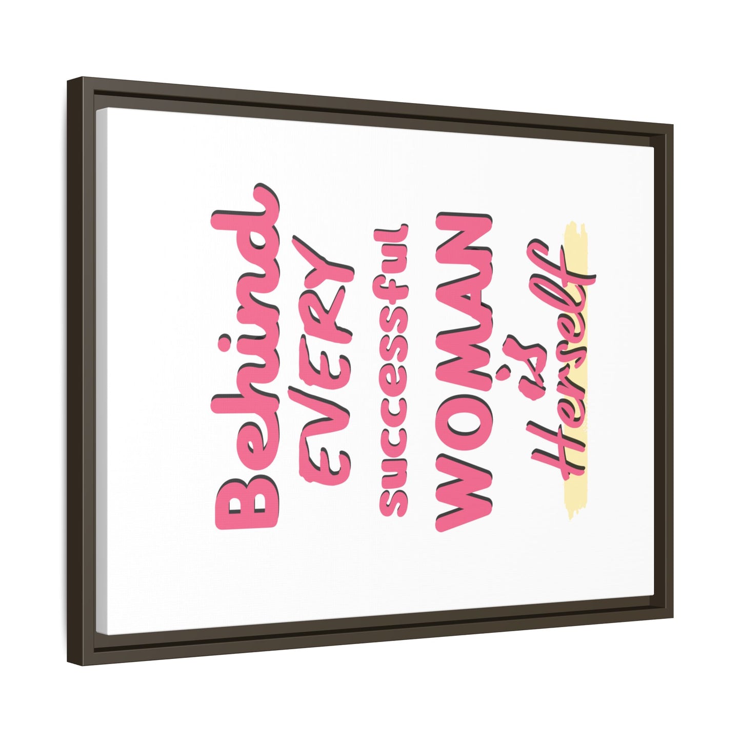 Matte Canvas, Framed (Multi-color)