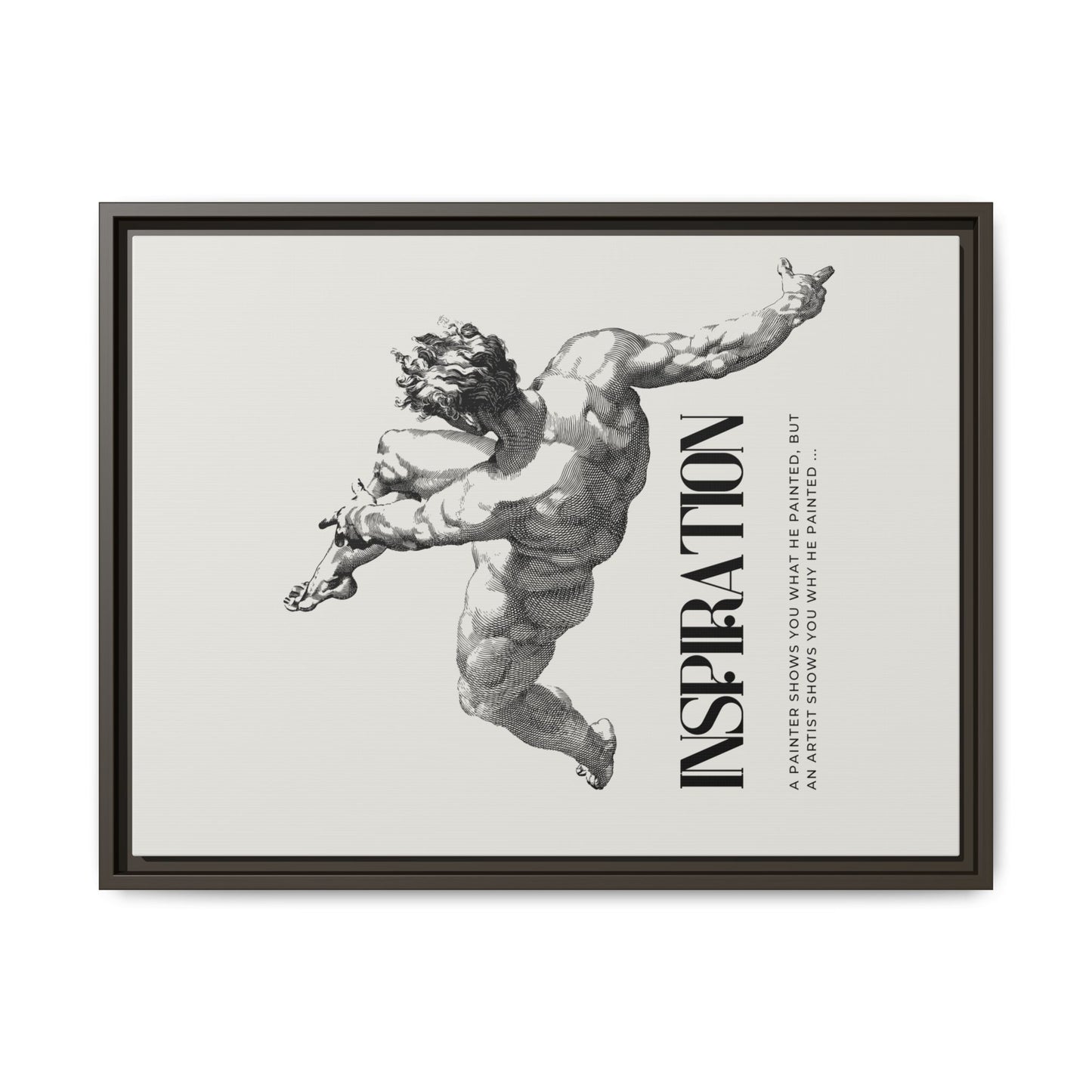 Matte Canvas, Framed (Multi-color)