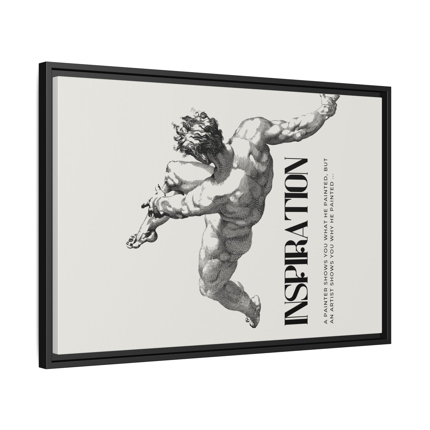 Matte Canvas, Framed (Multi-color)