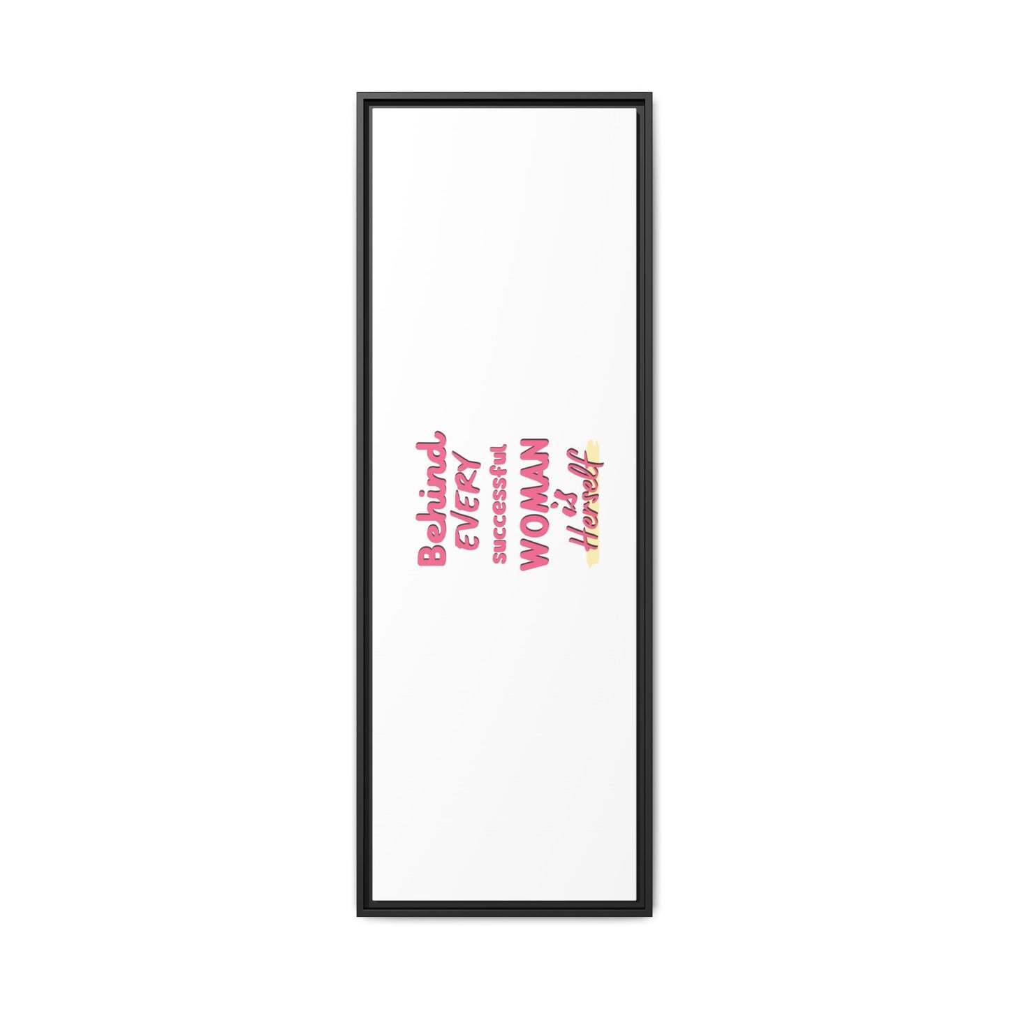 Matte Canvas, Framed (Multi-color)