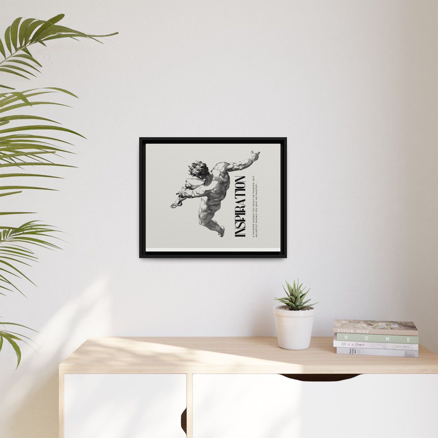 Matte Canvas, Framed (Multi-color)