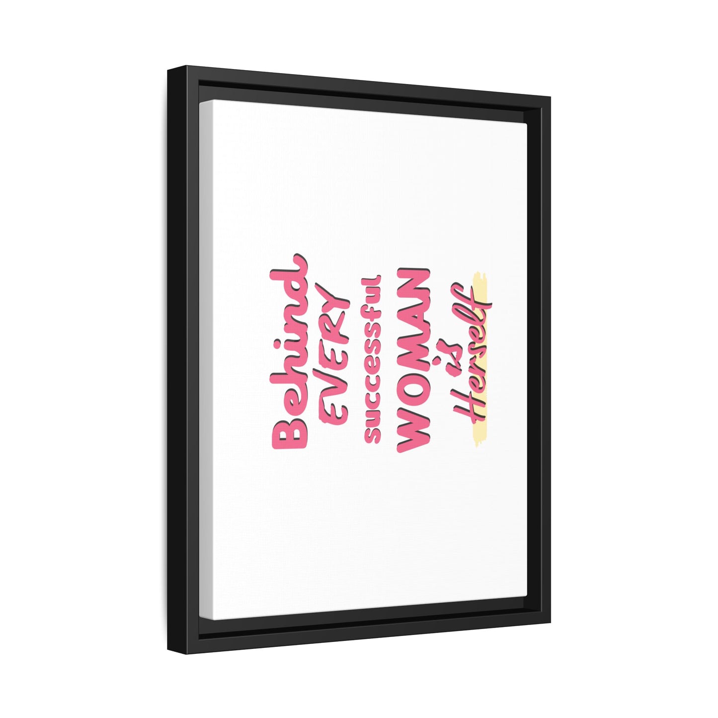 Matte Canvas, Framed (Multi-color)