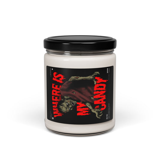Creepy Halloween Candle, Halloween Decoration, Gift for Ghouls, Soy Wax Candle, Spooky Atmosphere