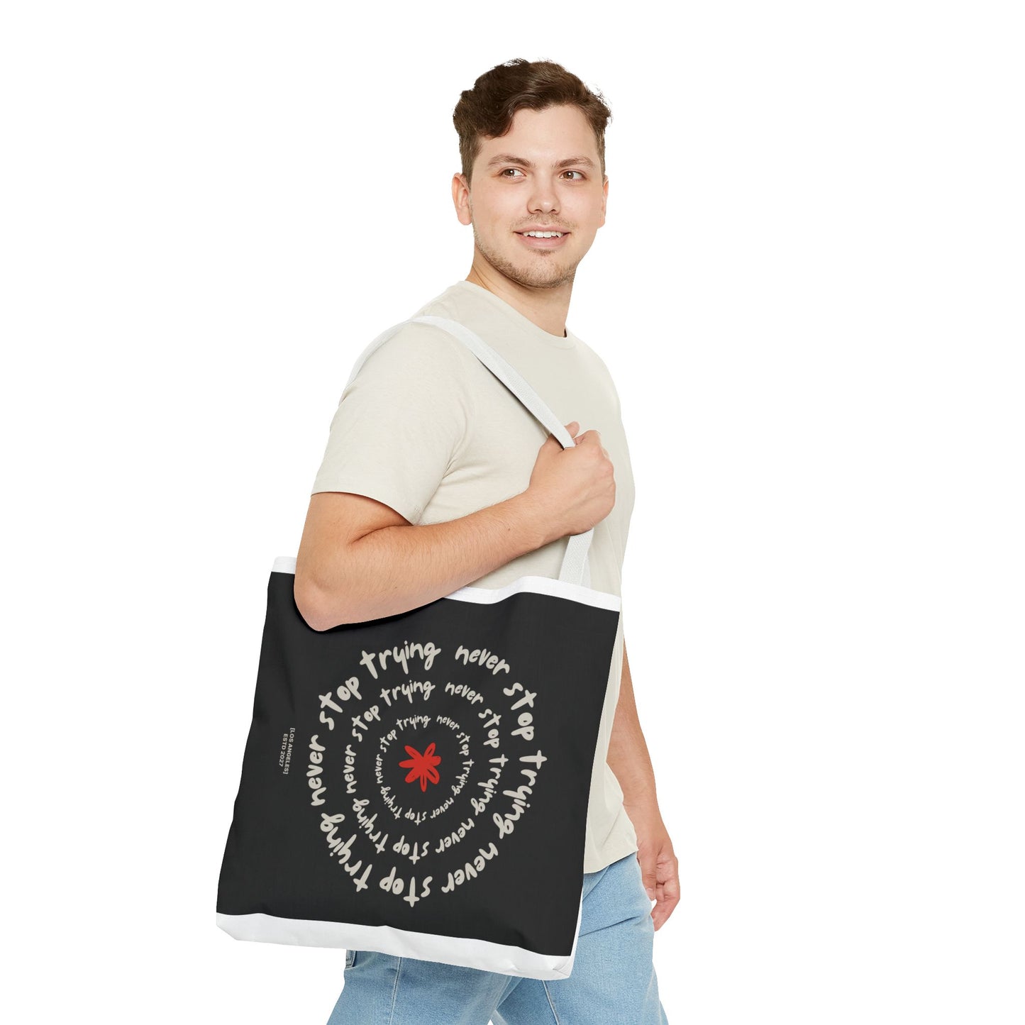 Inspirational Tote Bag with Motivational Design, Eco-Friendly Shopping Bag, Unique Gift for Her, Stylish Everyday Use, Ideal for [...]