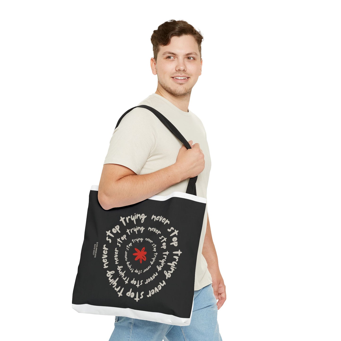 Inspirational Tote Bag with Motivational Design, Eco-Friendly Shopping Bag, Unique Gift for Her, Stylish Everyday Use, Ideal for [...]